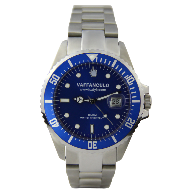 Vaffanculo 40mm Blue Watch